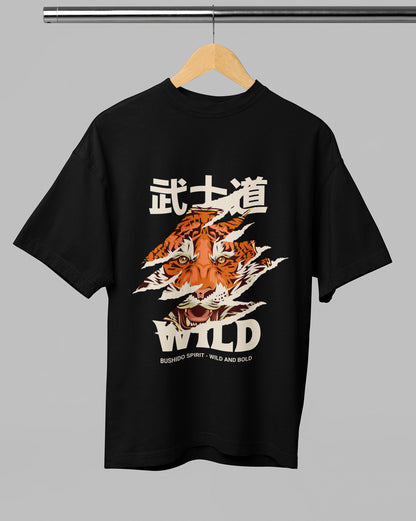 Men’s Oversized Terry-Knit Tee | Wild