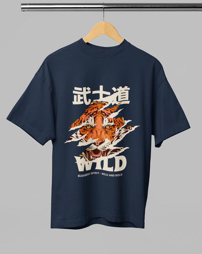 Men’s Oversized Terry-Knit Tee | Wild