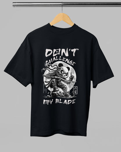 Men’s Oversized Terry-Knit : Don's Challenge My Blade