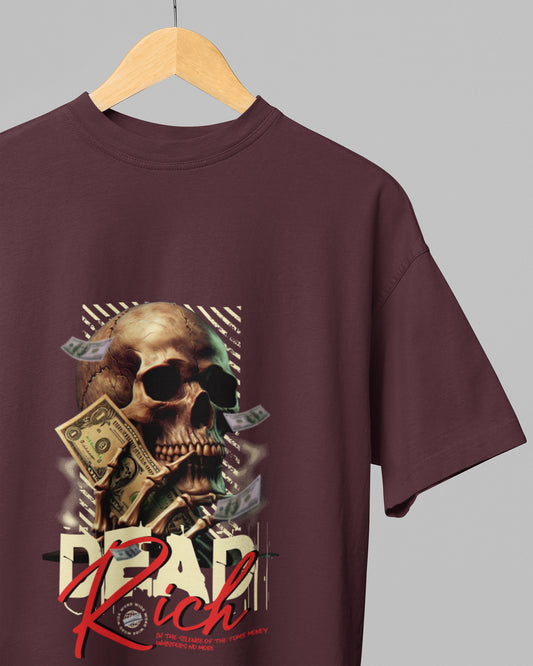 Men’s Oversized Terry-Knit Tee | Dead Rich