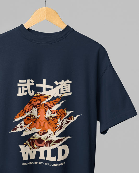 Men’s Oversized Terry-Knit Tee | Wild