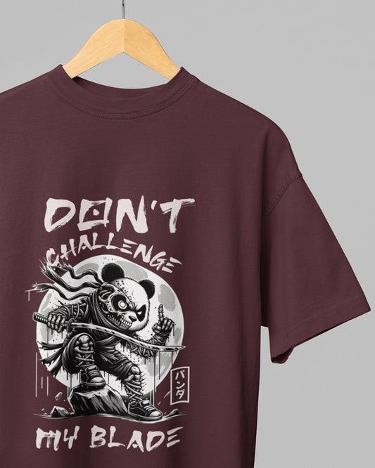 Men’s Oversized Terry-Knit : Don's Challenge My Blade